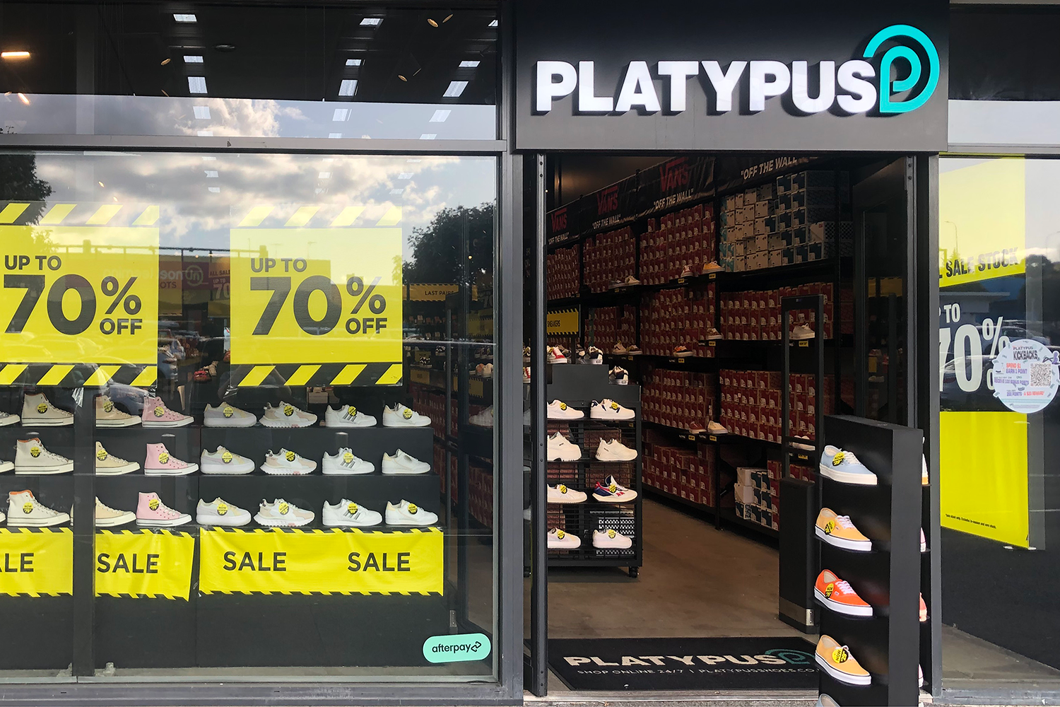 Platypus Shoes Outlet Westgate Shopping Centre